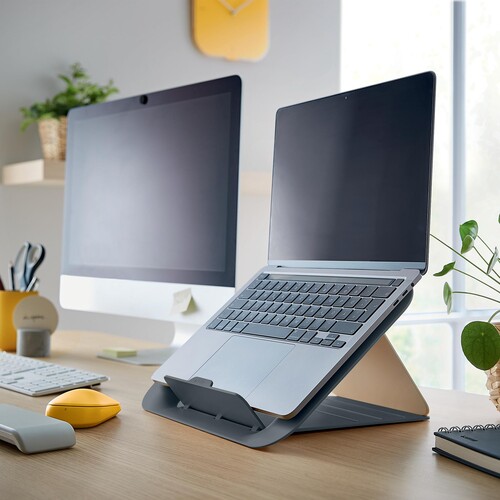 Laptopständer Ergo Cosy bis 17" höhenverstellbar grau Leitz 6426-00-89 Kunststoff Produktbild Additional View 9 L