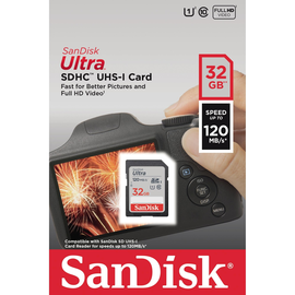 SanDisk Speicherkarte SDSDUN4-032G-GN6IN SDHC 32GB Produktbild