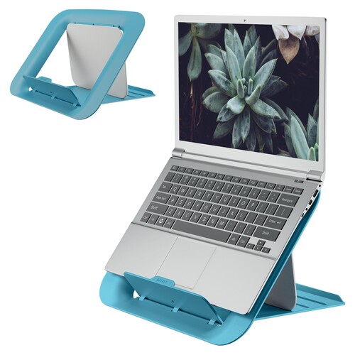 Laptopständer Ergo Cosy bis 17" höhenverstellbar blau Leitz 6426-00-61 Kunststoff Produktbild Additional View 7 L