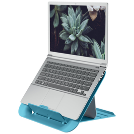Laptopständer Ergo Cosy bis 17" höhenverstellbar blau Leitz 6426-00-61 Kunststoff Produktbild