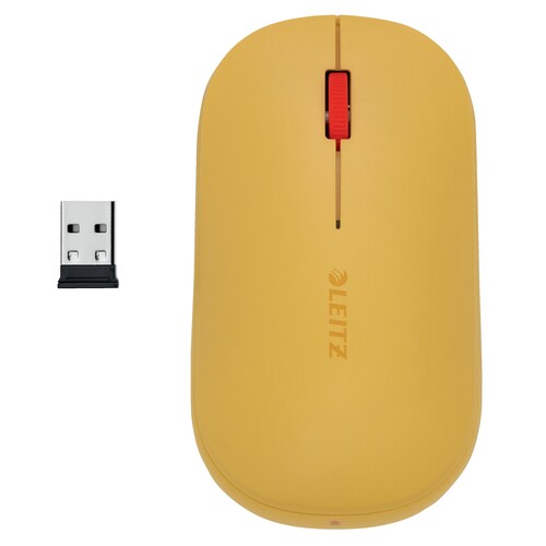 Computermaus Cosy kabellos gelb Leitz 65310019 Produktbild Additional View 3 L