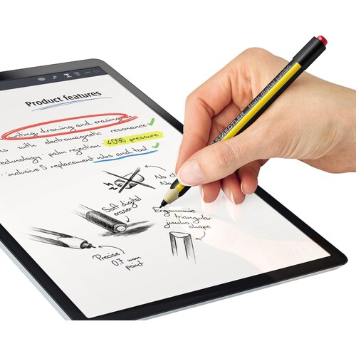 STAEDTLER Digitaler Stift Noris Jumbo 180J 22-1 EMR-Technologie Produktbild Additional View 1 L