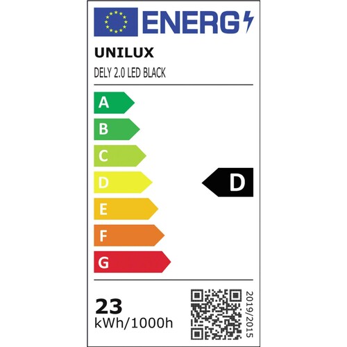 UNILUX Deckenfluter Dely 2.0 400153721 LED schwarz Produktbild Additional View 4 L