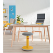 Sitz- und Stehhocker Ergo Cosy gelb höhenverstellbar Leitz 65180019 Produktbild Additional View 4 S
