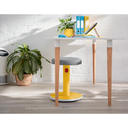 Sitz- und Stehhocker Ergo Cosy gelb höhenverstellbar Leitz 65180019 Produktbild Additional View 7 L