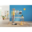 Sitz- und Stehhocker Ergo Cosy gelb höhenverstellbar Leitz 65180019 Produktbild Back View S