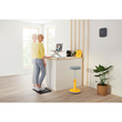 Sitz- und Stehhocker Ergo Cosy gelb höhenverstellbar Leitz 65180019 Produktbild Side View S
