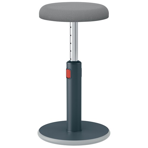 Sitz- und Stehhocker Ergo Cosy grau höhenverstellbar Leitz 65180089 Produktbild Additional View 1 L