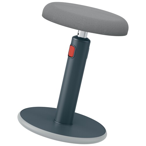 Sitz- und Stehhocker Ergo Cosy grau höhenverstellbar Leitz 65180089 Produktbild Additional View 2 L