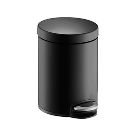 Tretabfallbehälter Design Classics 5l Stahlblech schwarz Helit H2403495 Produktbild