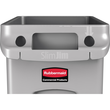 Rubbermaid Abfallbehälter Slim Jim FG354060GRAY 87l grau Produktbild Additional View 2 S