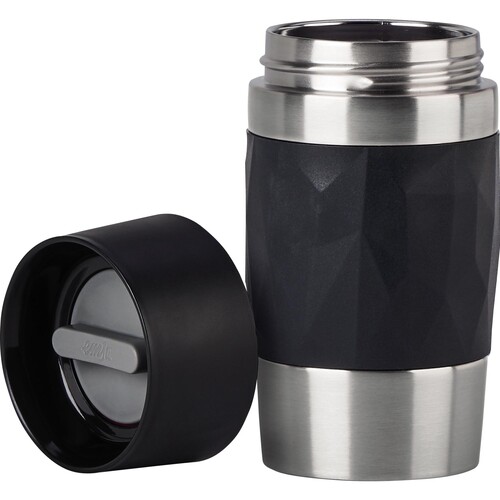EMSA Isolierbecher TRAVEL MUG COMPACT N2160100 0,3l schwarz Produktbild Additional View 1 L