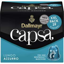 Dallmayr Kaffeekapsel capsa Lungo Azzurro XXL 106039000 39 St./Pack. (PACK=39 STÜCK) Produktbild