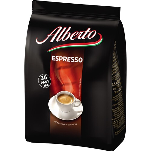 Alberto Kaffee Kaffeepads Espresso 60088 36 St./Pack (PACK=36 STÜCK) Produktbild Additional View 1 L
