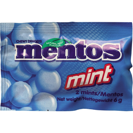 Mentos Bonbon mint 60000133 2er Portionsbeutel 250St. (PACK=250 STÜCK) Produktbild