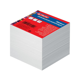 Zetteleinlagen ungeleimt 9x9cm 700Blatt weiß Papier BestStandard Produktbild