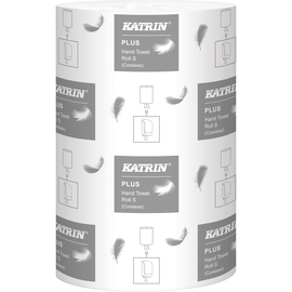Katrin Handtuchrolle 64427 1lagig 20,5cmx100m 12 Rl./Pack. (PACK=12 ROLLEN) Produktbild