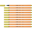 Fineliner Point 88 0,4mm senf Stabilo 88/67 Produktbild Additional View 2 S