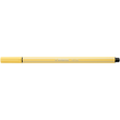 Fasermaler Pen 68 1mm Rundspitze hellgelb Stabilo 68/23 Produktbild Additional View 1 S