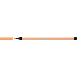 Fasermaler Pen 68 1mm Rundspitze hellorange Stabilo 68/25 Produktbild