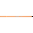 Fasermaler Pen 68 1mm Rundspitze hellorange Stabilo 68/25 Produktbild Additional View 1 S