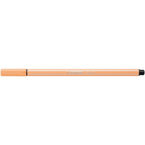 Fasermaler Pen 68 1mm Rundspitze hellorange Stabilo 68/25 Produktbild Additional View 1 L