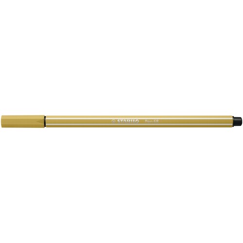 Fasermaler Pen 68 1mm Rundspitze khaki Stabilo 68/66 Produktbild Additional View 1 L