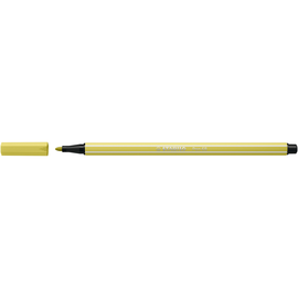 Fasermaler Pen 68 1mm Rundspitze senf Stabilo 68/67 Produktbild