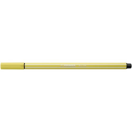 Fasermaler Pen 68 1mm Rundspitze senf Stabilo 68/67 Produktbild Additional View 1 L