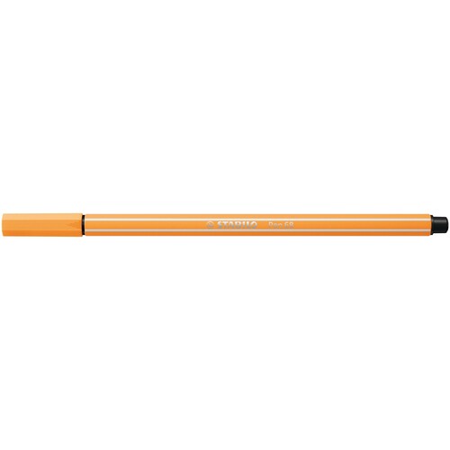 Fasermaler Pen 68 1mm Rundspitze papaya Stabilo 68/85 Produktbild Additional View 1 L