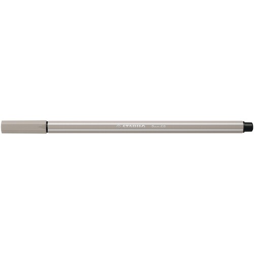 Fasermaler Pen 68 1mm Rundspitze warmgrau Stabilo 68/93 Produktbild Additional View 1 L