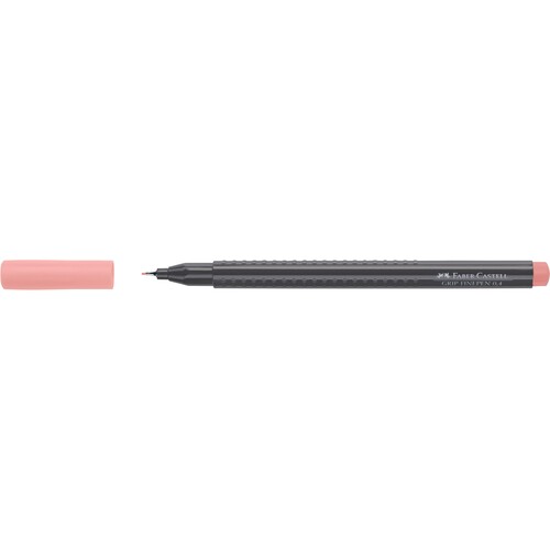 Fineliner Grip Finepen 0,4mm fleischfarbe dunkel Faber Castell 151629 Produktbild Front View L