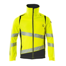 Jacke, ULTIMATE STRETCH Arbeitsjacke /  Gr. 5XL, Hi-vis Gelb/Schwarzblau Produktbild