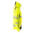 Jacke, ULTIMATE STRETCH Arbeitsjacke /  Gr. M, Hi-vis Gelb/Schwarzblau Produktbild Additional View 3 S