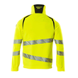 Jacke, ULTIMATE STRETCH Arbeitsjacke / Gr. 4XL, Hi-vis Gelb/Schwarz Produktbild Additional View 2 S
