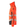 Jacke, ULTIMATE STRETCH Arbeitsjacke /  Gr. 4XL, Hi-vis Rot/Schwarzblau Produktbild Additional View 1 S