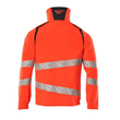 Jacke, ULTIMATE STRETCH Arbeitsjacke /  Gr. 4XL, Hi-vis Rot/Schwarzblau Produktbild Additional View 2 S