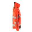 Jacke, ULTIMATE STRETCH Arbeitsjacke /  Gr. 4XL, Hi-vis Rot/Dunkelanthrazit Produktbild Additional View 3 S