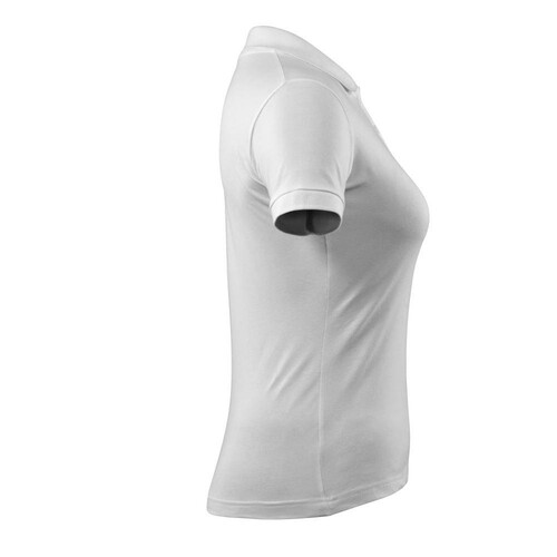 Grasse Damen Polo Shirt / Gr. 3XL, Weiß Produktbild Additional View 3 L