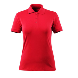 Grasse Damen Polo Shirt / Gr. S,  Verkehrsrot Produktbild