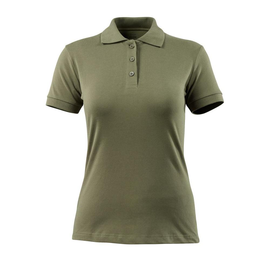 Grasse Damen Polo Shirt / Gr. L,  Moosgrün Produktbild