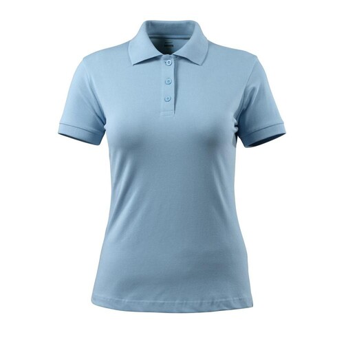 Grasse Damen Polo Shirt / Gr. 2XL,  Hellblau Produktbild