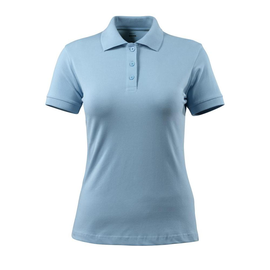 Grasse Damen Polo Shirt / Gr. 3XL,  Hellblau Produktbild
