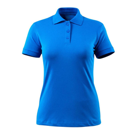 Grasse Damen Polo Shirt / Gr. S,  Azurblau Produktbild