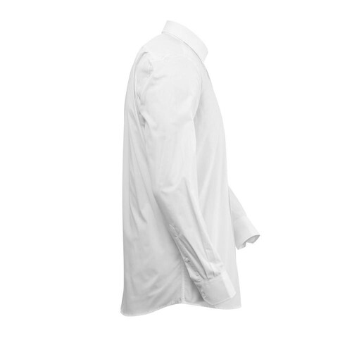 Hemd Poplin, moderne Passform / Gr.  37-38, Weiß Produktbild Additional View 3 L
