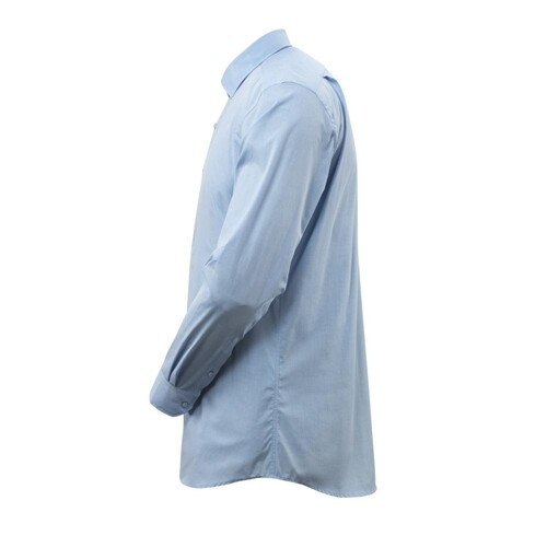 Hemd Poplin, moderne Passform / Gr. 37-38, Hellblau Produktbild Additional View 1 L