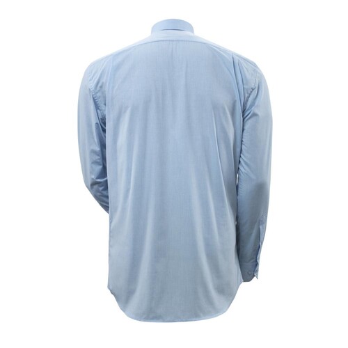 Hemd Poplin, moderne Passform / Gr. 37-38, Hellblau Produktbild Additional View 2 L