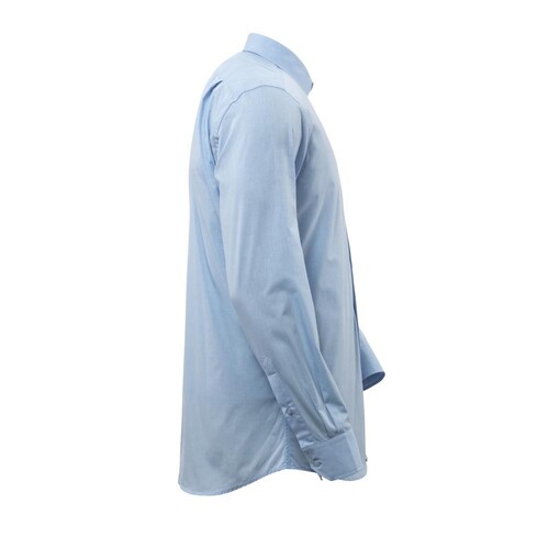 Hemd Poplin, moderne Passform / Gr. 37-38, Hellblau Produktbild Additional View 3 L