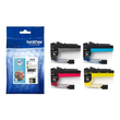 Tintenpatrone LC424VAL für DCP-J1200W Multipack Brother LC424VAL schwarz/cyan/magenta/gelb 4x750 Seiten (PACK=4 STÜCK) Produktbild