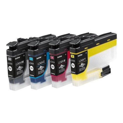 Tintenpatrone LC424VAL für DCP-J1200W Multipack Brother LC424VAL schwarz/cyan/magenta/gelb 4x750 Seiten (PACK=4 STÜCK) Produktbild Additional View 1 L